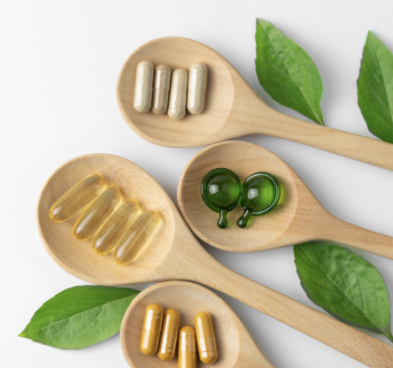 Spoons with tablets